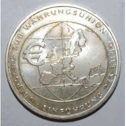 DEUTSCHLAND - KM 215 - 10 EURO 2002 F - Stuttgart - Einführung des Euro