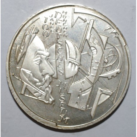 GERMANY - KM 225 - 10 EURO 2003 D - Munich - 100 years of the science and technology museum