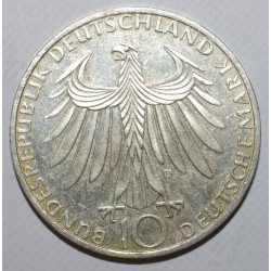 GERMANY - KM 132 - 10 MARK 1972 D - Munich - Olympic Games