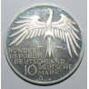 GERMANY - KM 133 - 10 MARK 1972 G - Karlsruhe - Munich Olympic Games - Stadium