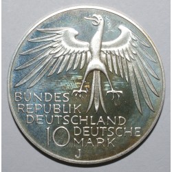 GERMANY - KM 133 - 10 MARK 1972 J - Hambourg - Munich Olympic Games - Stadium