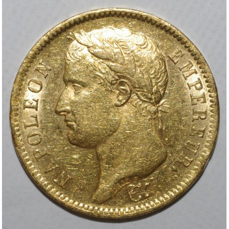 FRANCE - KM 696 - 40 FRANCS 1811 A - Paris - TYPE REVERS EMPIRE - GOLD