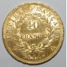 FRANCE - KM 696 - 40 FRANCS 1811 A - Paris - TYPE REVERS EMPIRE - GOLD