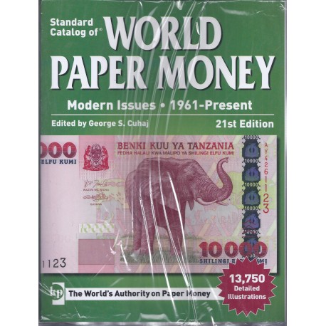 WORLD PAPER MONEY BILLETS DU MONDE DEPUIS 1961 - 21 ème Ed 2016