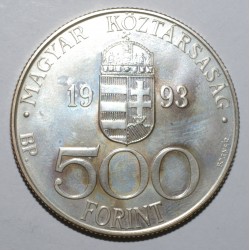 HUNGARY - KM 704 - 500 FORINT 1993 - European Monetary Union