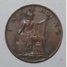 GREAT BRITAIN - KM 792 -  1 FARTHING 1906 - Edouard VII