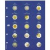 FEUILLE "TOPSET" POUR LES 2 EUROS 2013 SOUS CAPSULES 1ERE PARTIE - REF 7302-12/SAFE