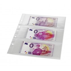 10 FEUILLES SUPPLEMENTAIRES POUR ALBUM BILLETS TOURISTIQUES REF.7415/SAFE - REF 1278.10/SAFE