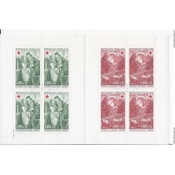 TIMBRES FRANCE - CARNET CROIX ROUGE - YVERT ET TELLIER 2019a (1661 + 1662 x4)