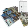 15 FEUILLES 4 POCHES POUR ALBUM CARTES POSTALES 7920/SAFE - REF 5471/SAFE