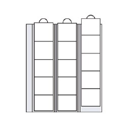 Premium additional sheets - 15 to 60 compartments - 20 to 70 mm