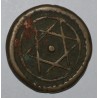 MOROCCO - C 166.1 - 4 FALUS 1284 AH - 1868 - 4 upside down - Mohammed IV