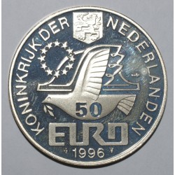 NETHERLANDS - X 129 - 50 EURO 1996 - 400 years of the writer and musician of Constantin Huygens