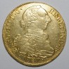 COLOMBIA - KM 50.2a - 8 ESCUDOS 1787 P-SF - CHARLES III - TTB