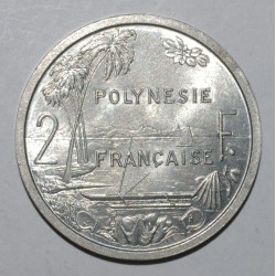 FRENCH POLYNESIA - KM 3 - 2 FRANCS 1965