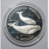 NIUE - KM 74 - 10 DOLLARS 1992 - ENDANGERED WILDLIFE - WHALES