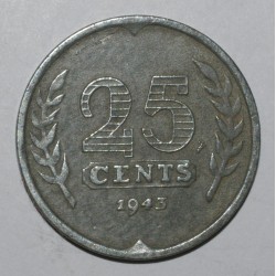 NIEDERLANDE - KM 174 - 25 CENT 1943 - Deutsche Besetzung