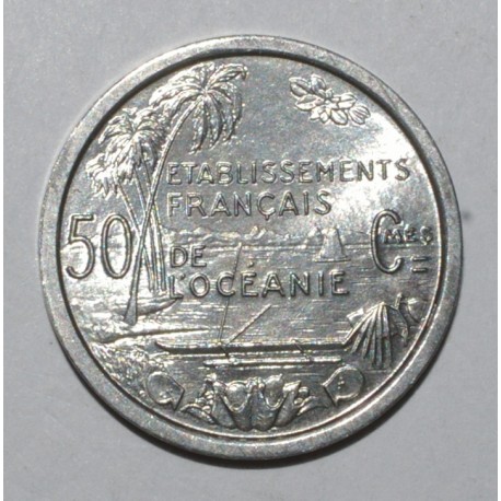 OCEANIE - 50 CENTIMES 1949 - UNION FRANCAISE - SUPERBE