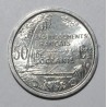 OCEANIE - 50 CENTIMES 1949 - UNION FRANCAISE - SUPERBE