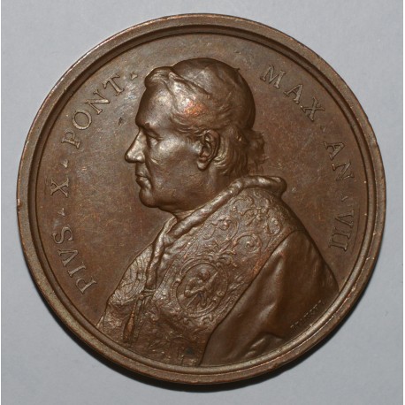 MÉDAILLE - VATICAN - PAPE PIE X - 1835 - 1914