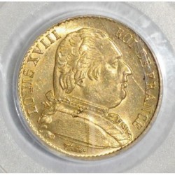 Gad 1026 - 20 FRANCS 1814 A - OR - LOUIS XVIII - PCGS MS62 - KM 706.1