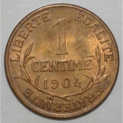 GADOURY 90 - 1 CENTIME 1904 - TYPE DUPUIS - KM 840