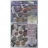 GRECE - 2 COFFRETS EURO BRILLANT UNIVERSEL  2010 - 3.88 euros X 2