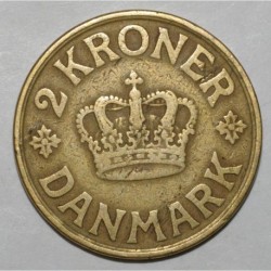 DENMARK - KM 825 - 2 KRONER 1925 - Christian X