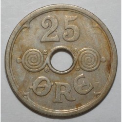 DANEMARK - KM 823.2 - 25 ORE 1932 - CHRISTIAN X
