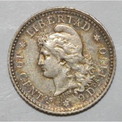 ARGENTINE - KM 26 - 10 CENTAVOS 1882