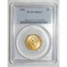 UNITED STATES - KM 101 - 5 DOLLARS 1901 - LIBERTY - GOLD - PCGS MS 63 +