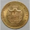 SPAIN - KM 673 - 25 PESETAS 1880 - OR - SUP