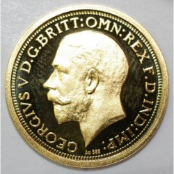GREAT BRITAIN - KM 820 - COPY OF 1/2 SOVEREIGN 1920 - GOLD - GEORGES V