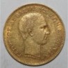 GRÈCE - KM 48 - 10 DRACHME 1876 - OR - GEORGE I