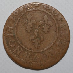 Gad 9a - LOUIS XIII - DOUBLE TOURNOIS - 1632 D  - LYON - TRES BEAU +