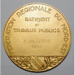 FEDERATION REGIONALE DU NORD-EST - BATIMENT ET TRAVAUX PUBLICS - 1956