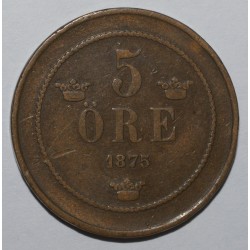 SUÈDE - KM 736 - 5 ORE 1875