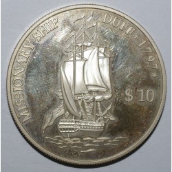 SOLOMON ISLANDS - KM 74 - 10 DOLLARS 2000 - The Duff Missionary Ship