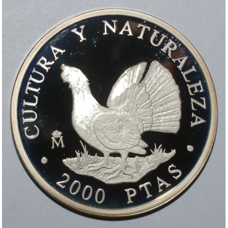 SPAIN - KM 953 - 2000 PESETAS 1995 - ROOSTER