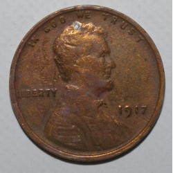 UNITED STATES - KM 132 - 1 CENT 1917 - LINCOLN SMALL CENT - WEATH PENNY