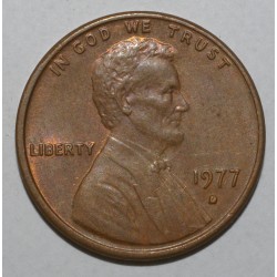 UNITED STATES - KM 201 - 1 CENT 1977 - LINCOLN SMALL CENT - MEMORIAL