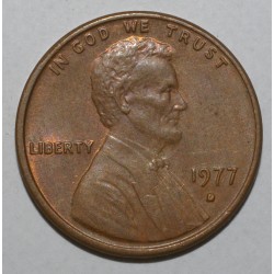 VEREINIGTE STAATEN - KM 201 - 1 CENT 1977 - LINCOLN SMALL CENT - MEMORIAL