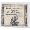 ASSIGNAT DE 10 SOUS - SERIE 1322 - 24/10/1792 - DOMAINES NATIONAUX