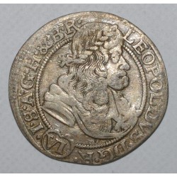 AUSTRIA - KM 1185 - 6 KREUZER 1677 - LEOPOLD I