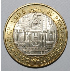 AUSTRIA - KM 3050 - 50 SCHILLING 1998 - Presidency of the European Union