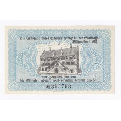 68100 - MULHOUSE (MULHAUSEN) - 50 PFENNIG 01/05/1918 - NEUF