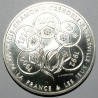 LA FRANCE ET LES JEUX - MEDAILLE ARGENT - 1992 - MONNAIE DE PARIS