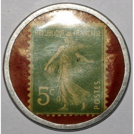 TIMBRE MONNAIE - 5 CENTIMES SPIDOLEINE - TRES TRES BEAU