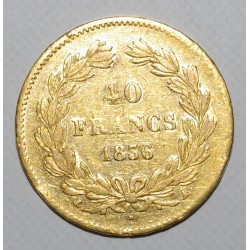 GADOURY 1106 - 40 FRANCS 1836 A - OR - LOUIS PHILIPPE - TTB-