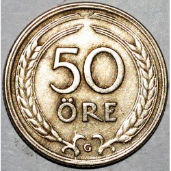 SCHWEDEN - KM 796 - 50 ORE 1940 G